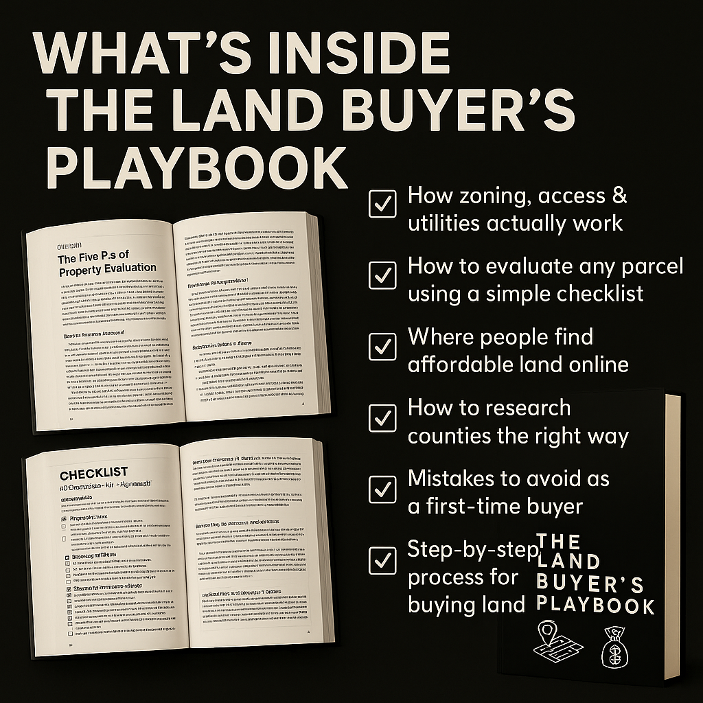 The Land Buyer’s Playbook BUNDLE: Physical Book + Video Course