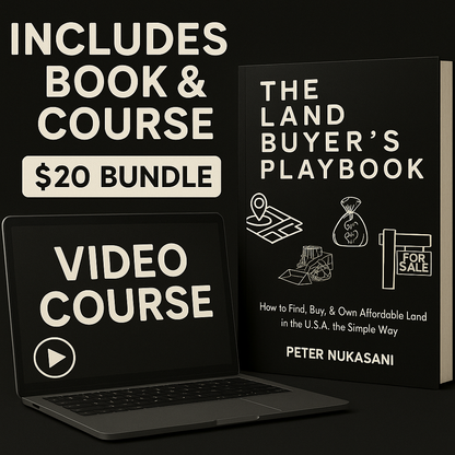The Land Buyer's Book & Full Instant Digital Video Course