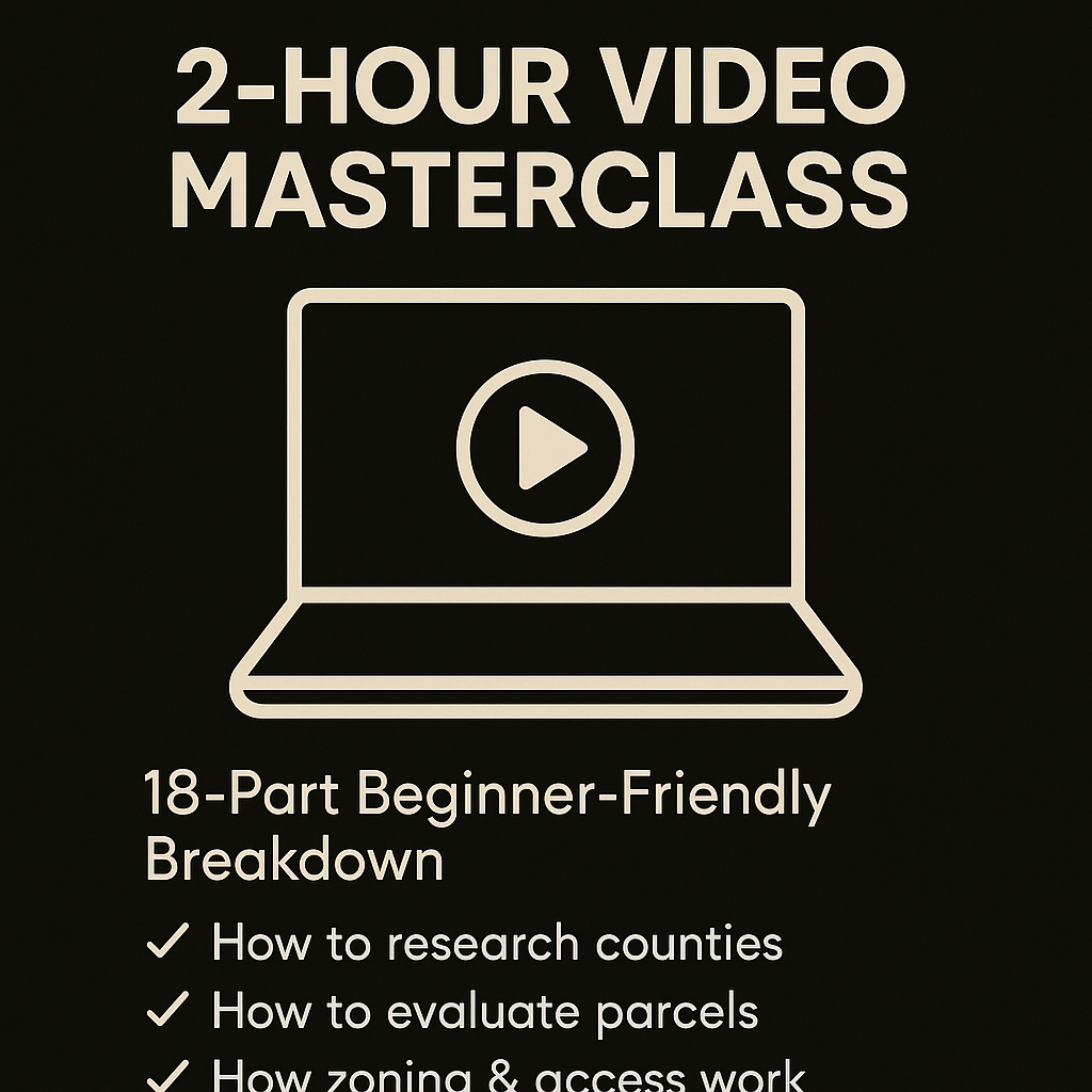 The Land Buyer’s Playbook BUNDLE: Physical Book + Video Course