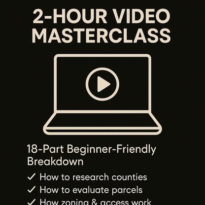 Learn How to Buy Affordable Land: Get the Book, Video Course & eBook